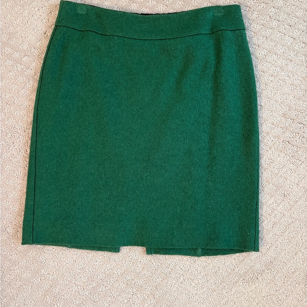 Banana Republic Classic Green Pencil Skirt